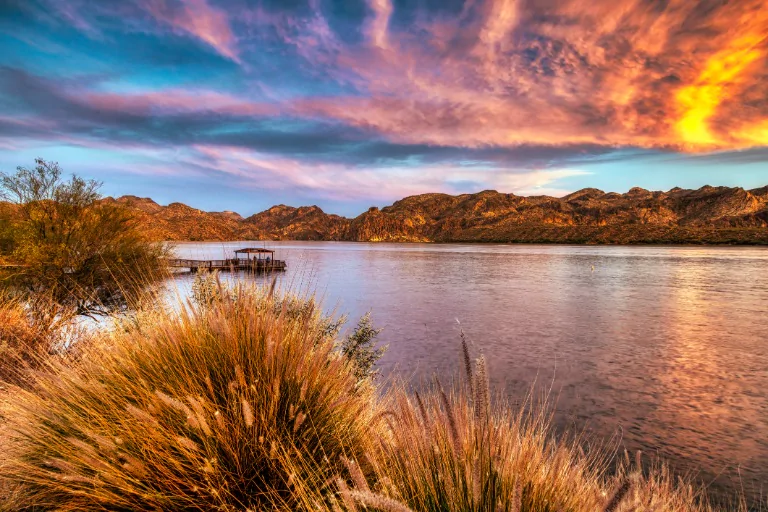 Things to do in Scottsdale - Kayak Paddling in Saguaro Lake
